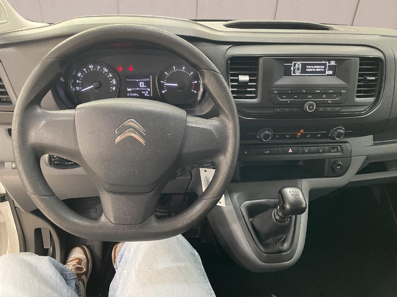 2021 Citroën Jumpy Jumpy Talla M BlueHDi 100 S&S 6v Control furgón coche de segunda mano